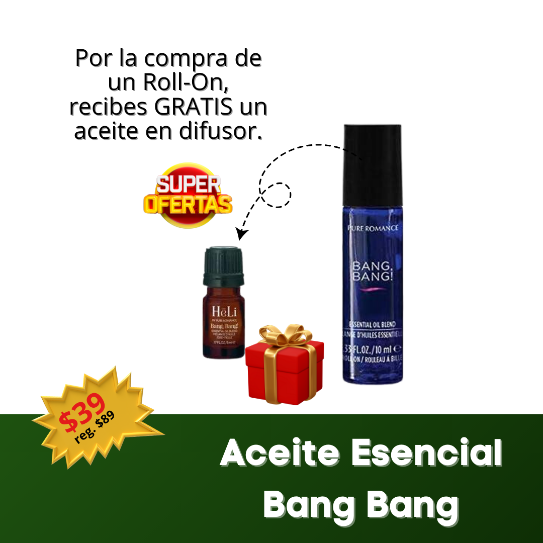 Bang Bang Roll-On + Bang Bang GRATIS en difusor